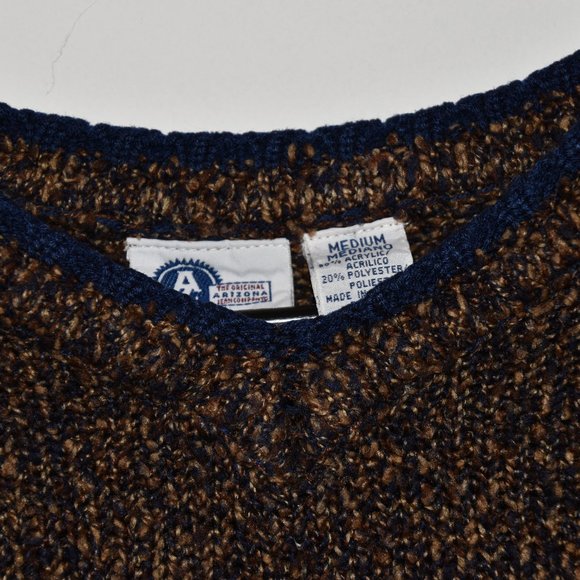 Arizona brown and blue sweater, size medium - Picture 2 of 3